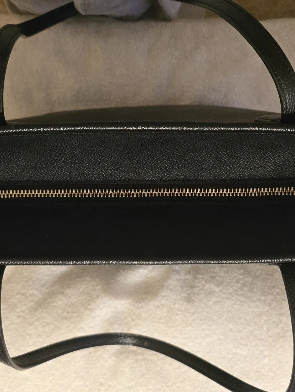 Kate Spade Lori Black Pebbled Leather Tote Bag